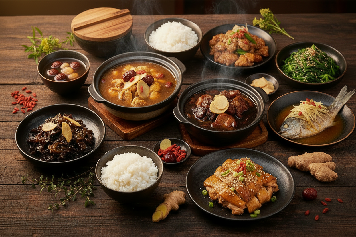 Full Confinement Meal Set No Candle