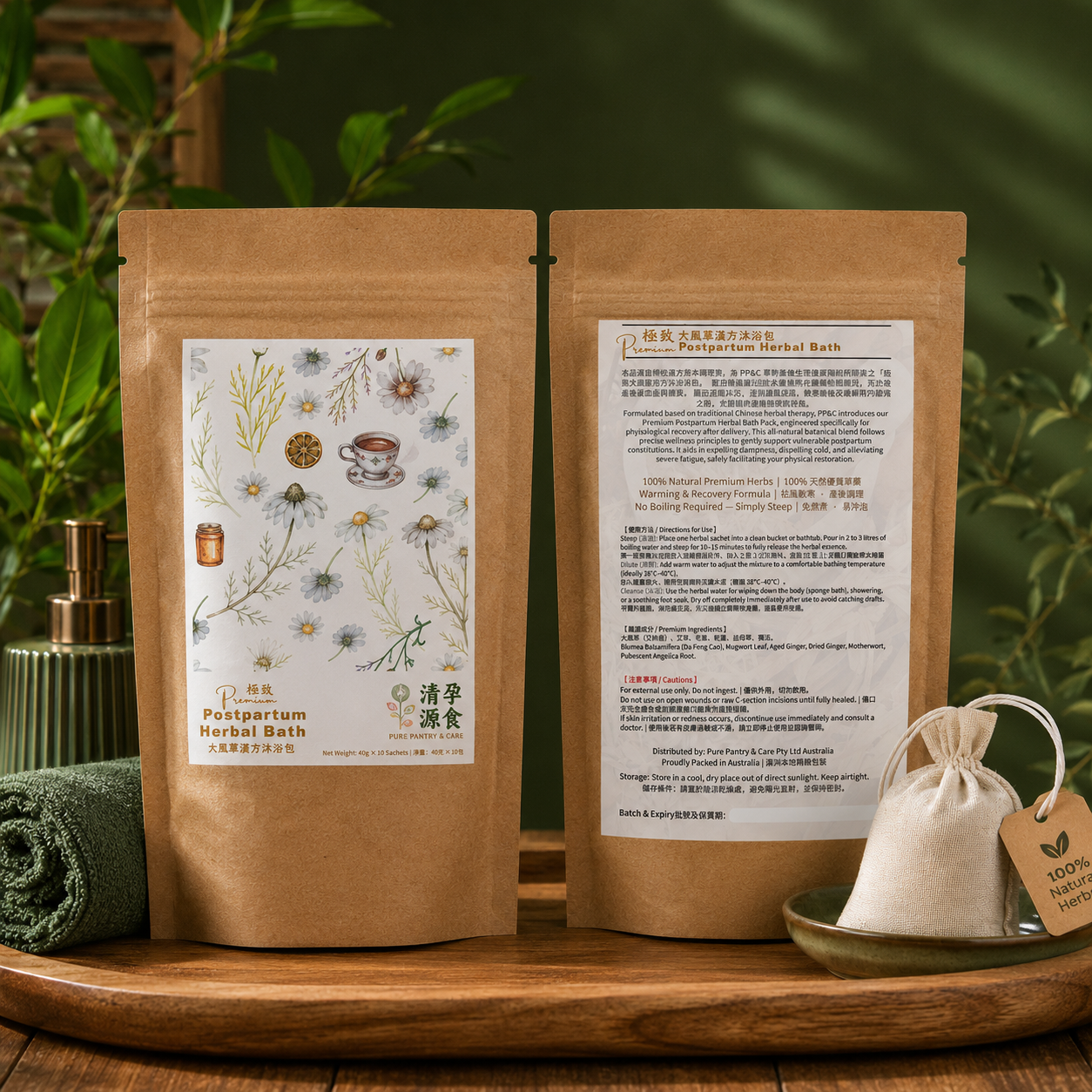 30 Day Herbal Bathing Pack