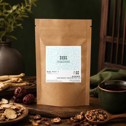 Complete Postpartum Roasted Rice Tea Therapy