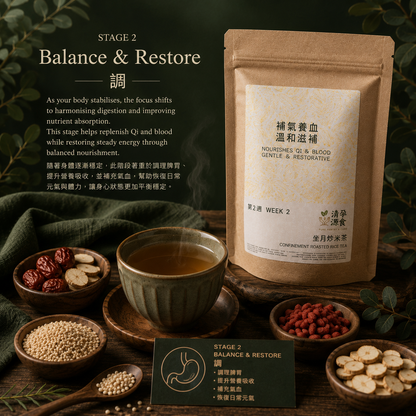 Week 1, 2 & 3 Postpartum Roasted Rice Tea